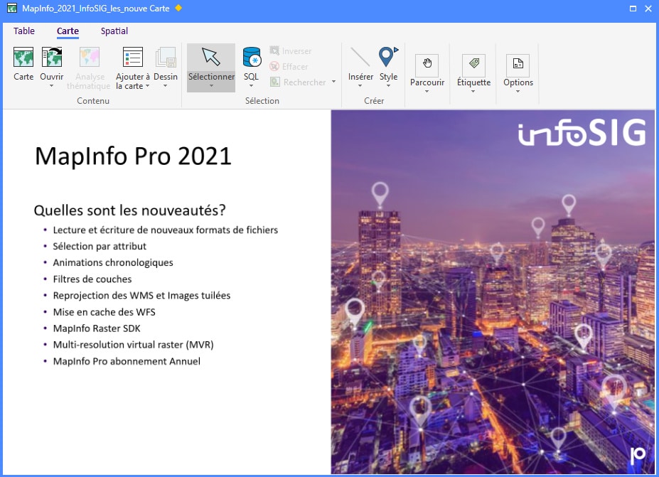 MapInfo Pro 2021