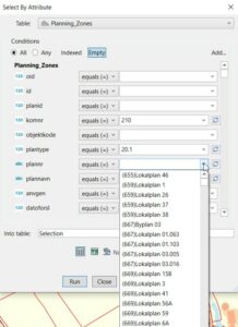Mapinfo-selection-par-attribut mapinfo Mise en page